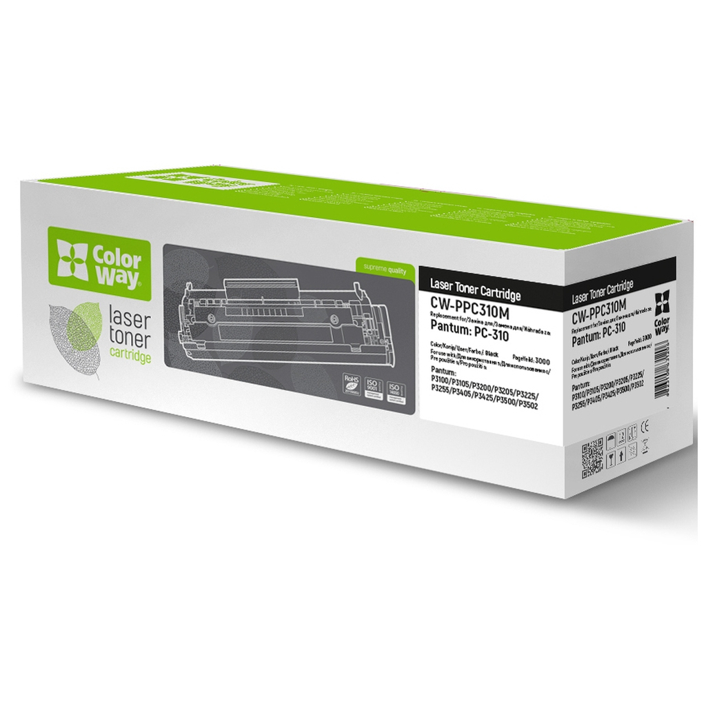 Картридж ColorWay Pantum PC-310 3100/3200 3K (CW-PPC310M) - изображение 1