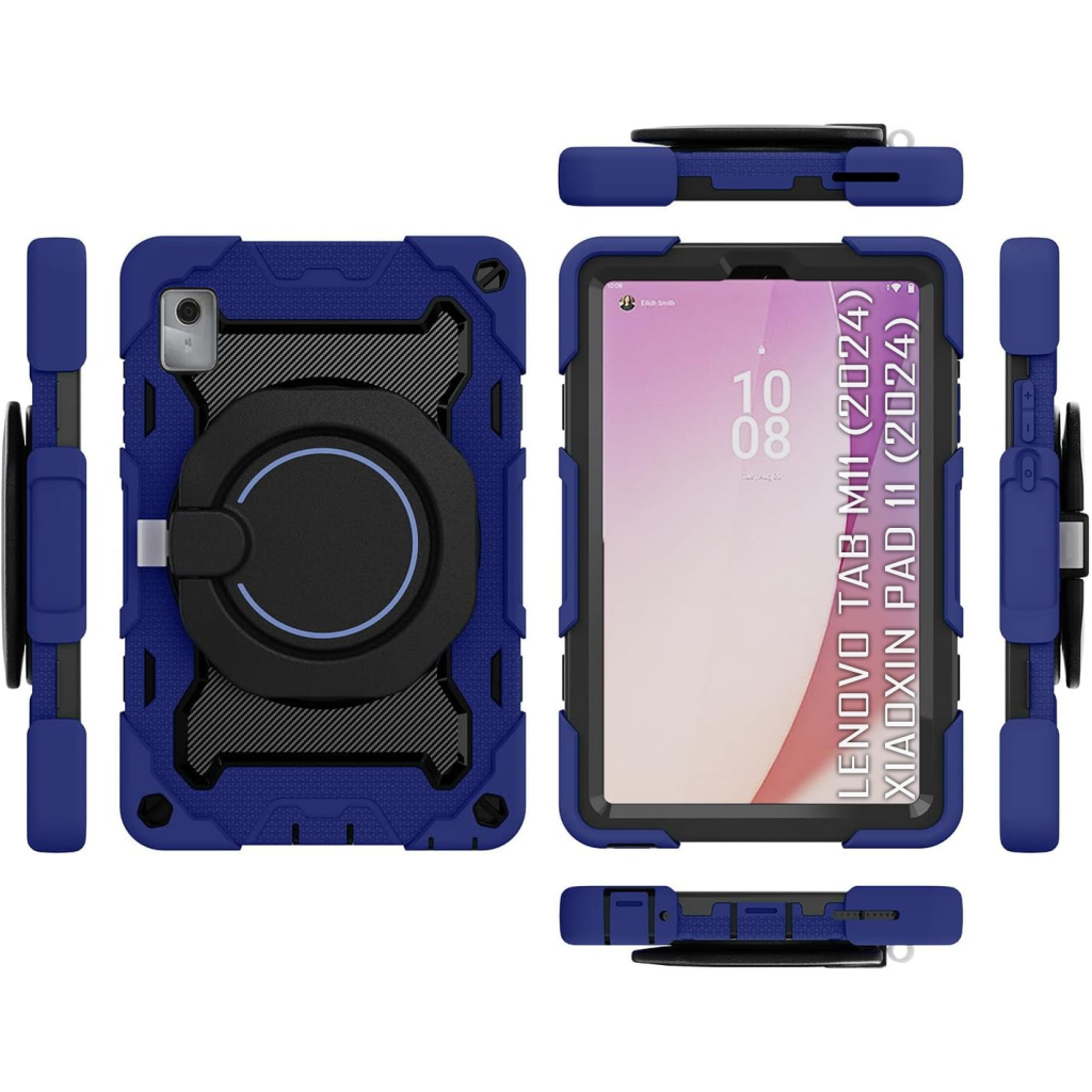 Чохол до планшета BeCover Lenovo Tab M11 (2024) TB-TB330FU/Xiaoxin Pad 11 (2024) 11" Blue (711929) - зображення 3