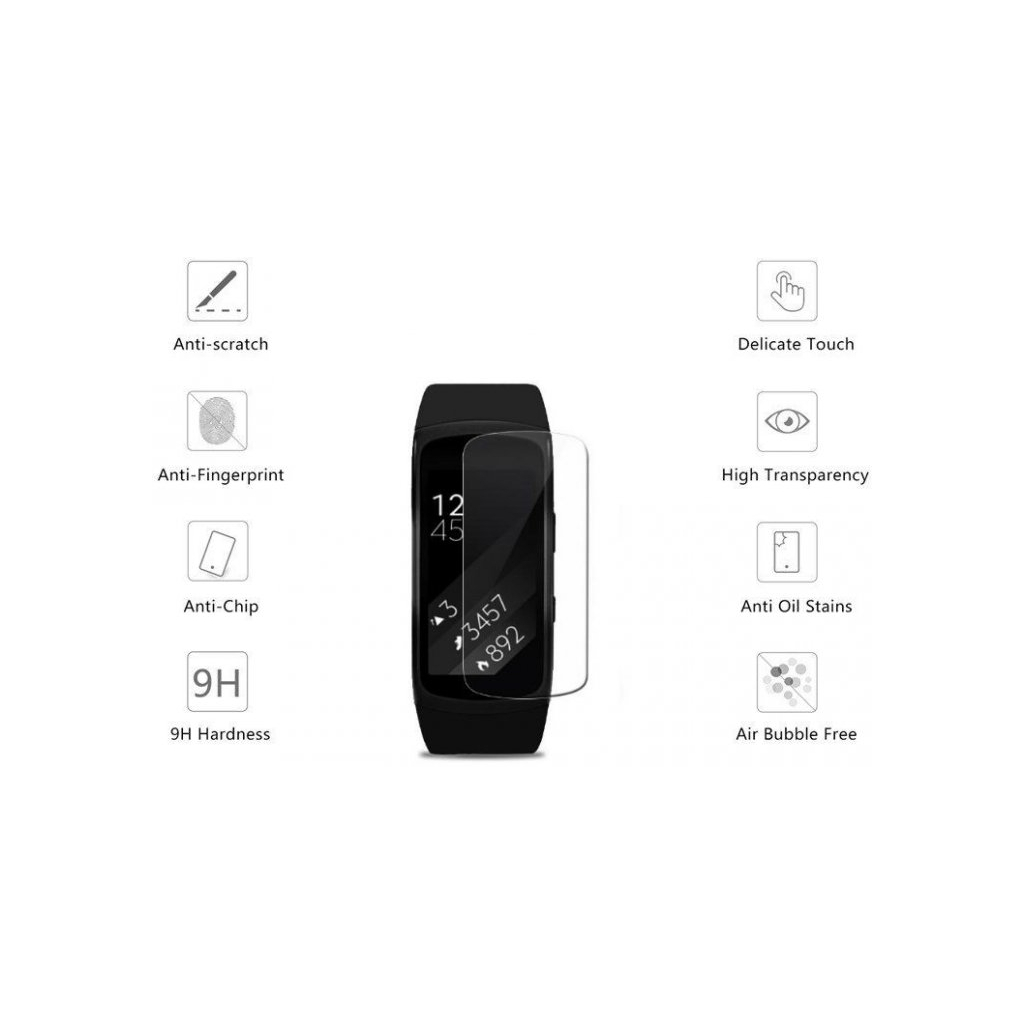Плівка захисна Drobak Hydrogel Samsung Galaxy Fit2 (2 шт) (313138) (313138) - зображення 2