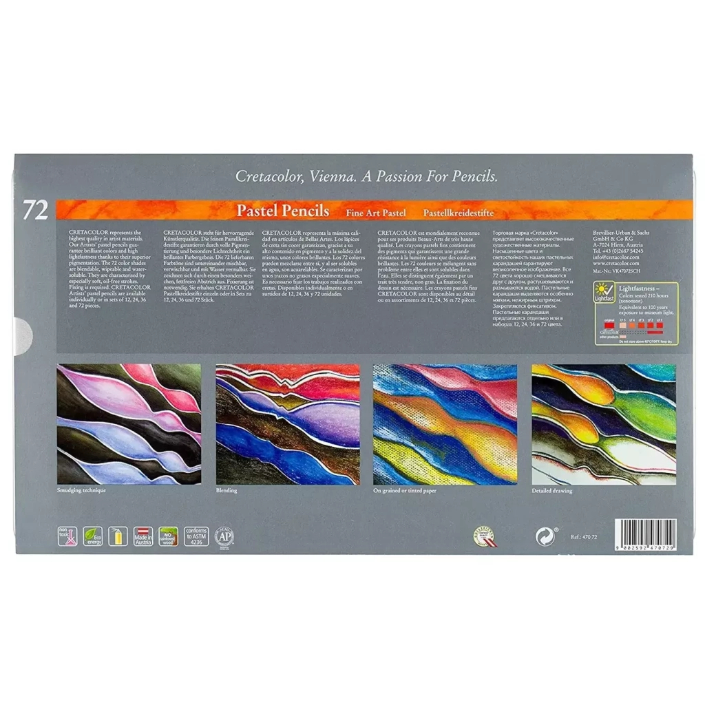Пастель Cretacolor Fine Art Pastel олівці 72 кольори (9002592470729) - изображение 2