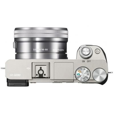 Цифровий фотоапарат Sony Alpha 6000 16-50mm + 55-210mm kit Silver (ILCE6000YS.CEC) - зображення 4