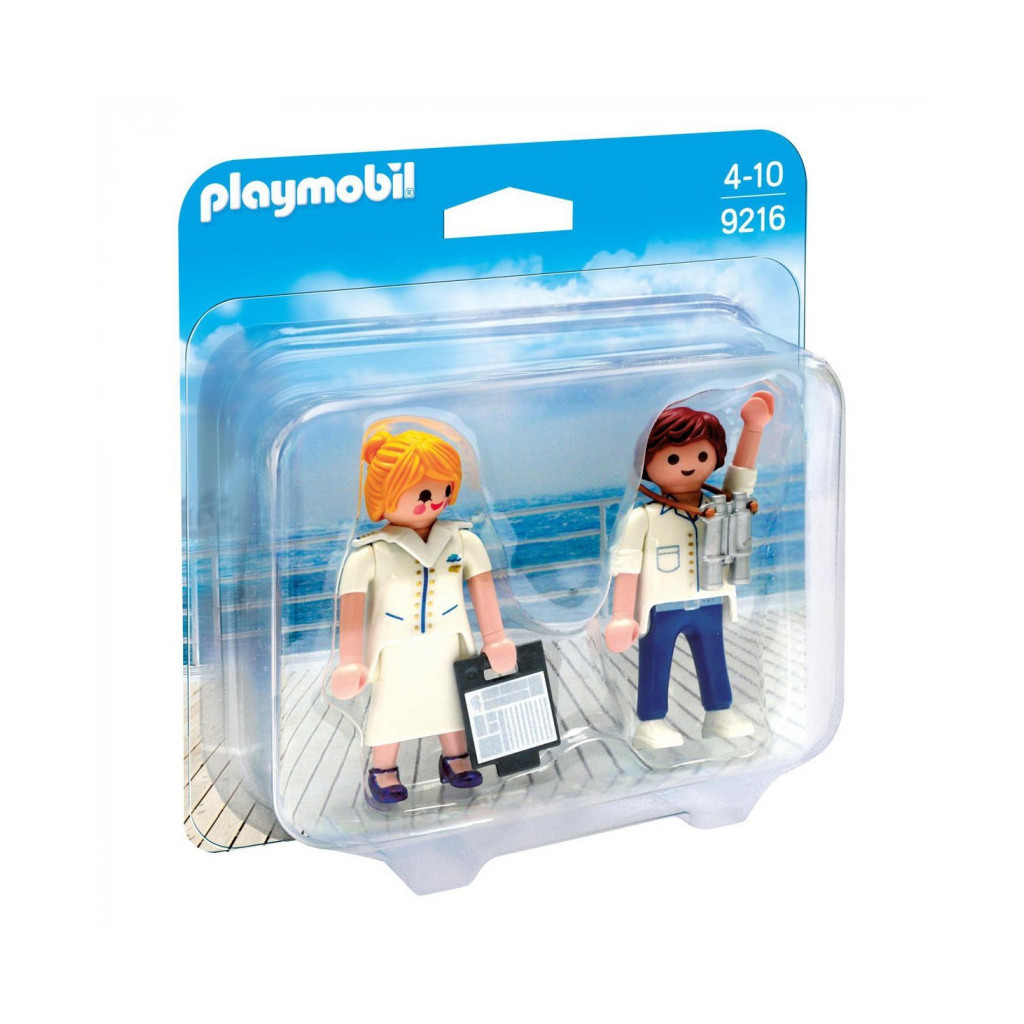 Конструктор Playmobil Капітан круїзного корабля і помічниця (6081056) - зображення 1