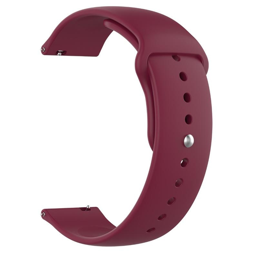 Ремінець до смарт-годинника Armorstandart Silicone Watch Strap 22mm Marsala (ARM80665) - зображення 1