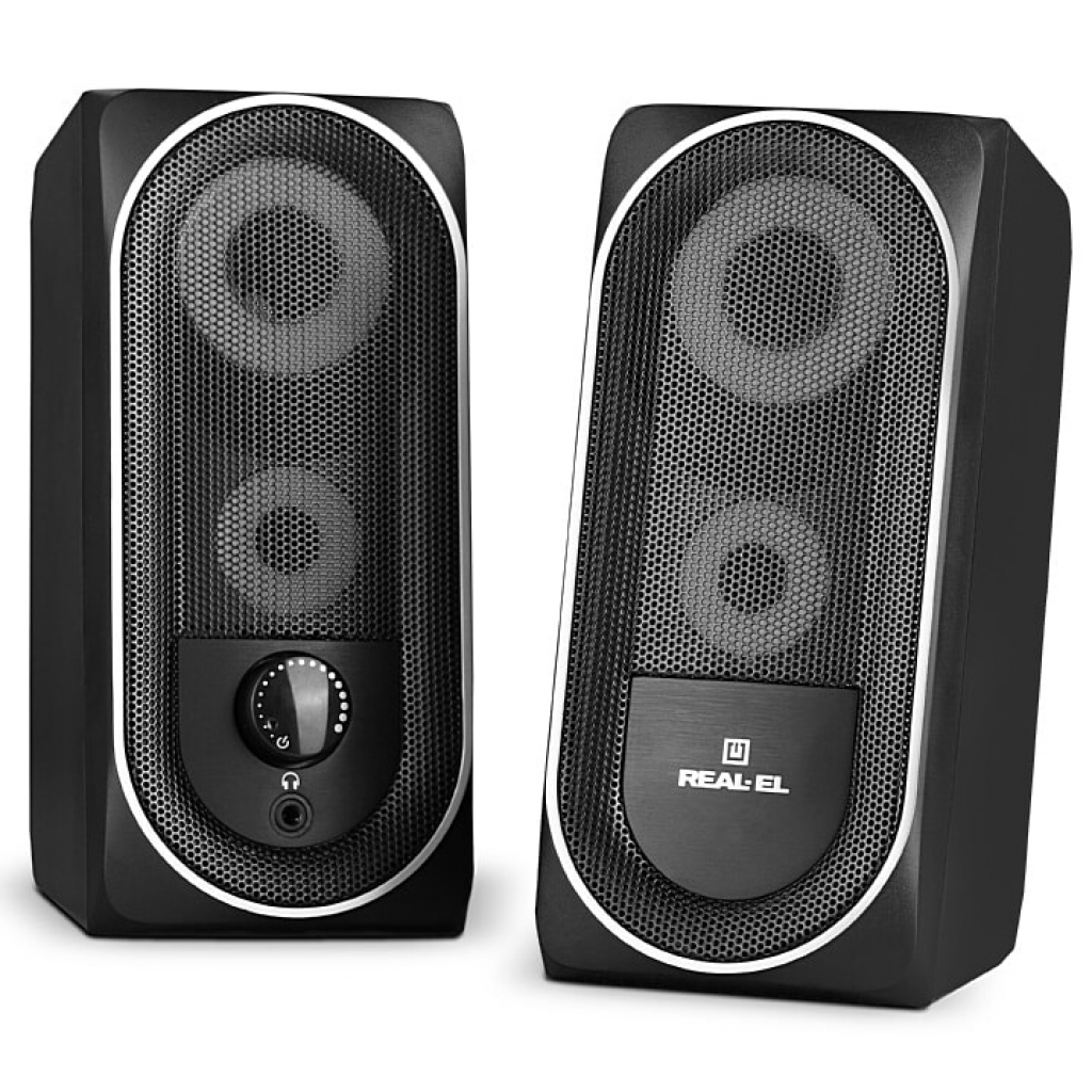 Акустична система REAL-EL S-110 USB Black (EL121100009) - зображення 6
