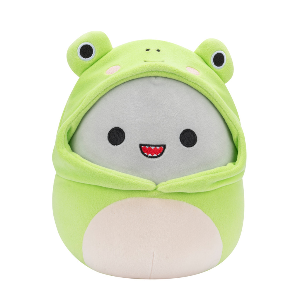 М'яка іграшка Squishmallows Акула Гордон 30 см, у одязі (SQER00932) - зображення 1