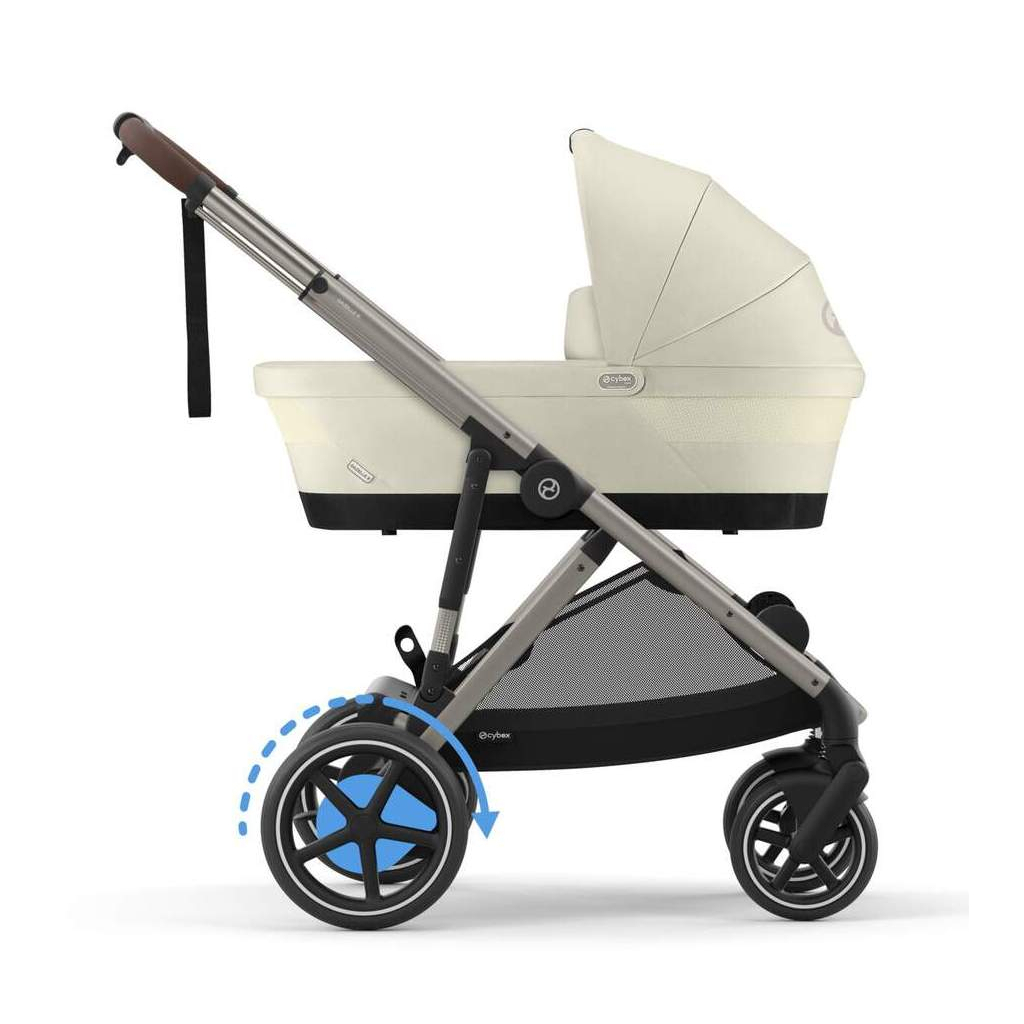 Коляска Cybex eGazelle S TPE Seashell Beige (524000541) - зображення 8