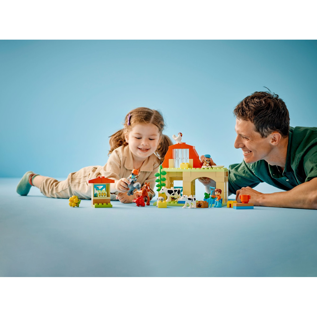 Конструктор LEGO DUPLO Town Догляд за тваринами на фермі 74 деталей (10416) - зображення 8