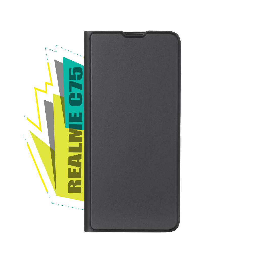 Чохол до мобільного телефона BeCover Exclusive New Style Realme C75 Black (713016) - зображення 1