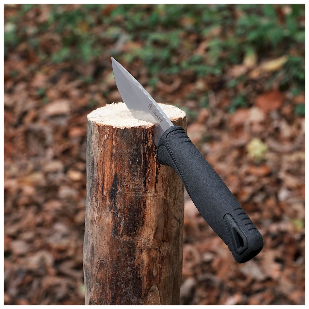 Ніж Ganzo G807-BK Чорний з ножнами (G807BK) - зображення 12