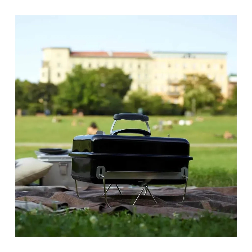 Гриль-барбекю Weber Go-Anywhere Black (1131004) - зображення 12