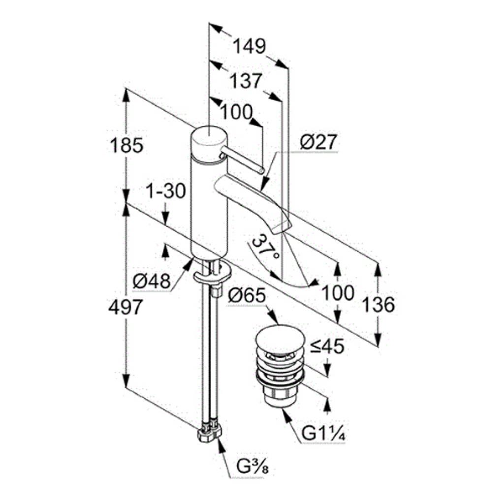 Змішувач KLUDI BOZZ (382883976) - зображення 2