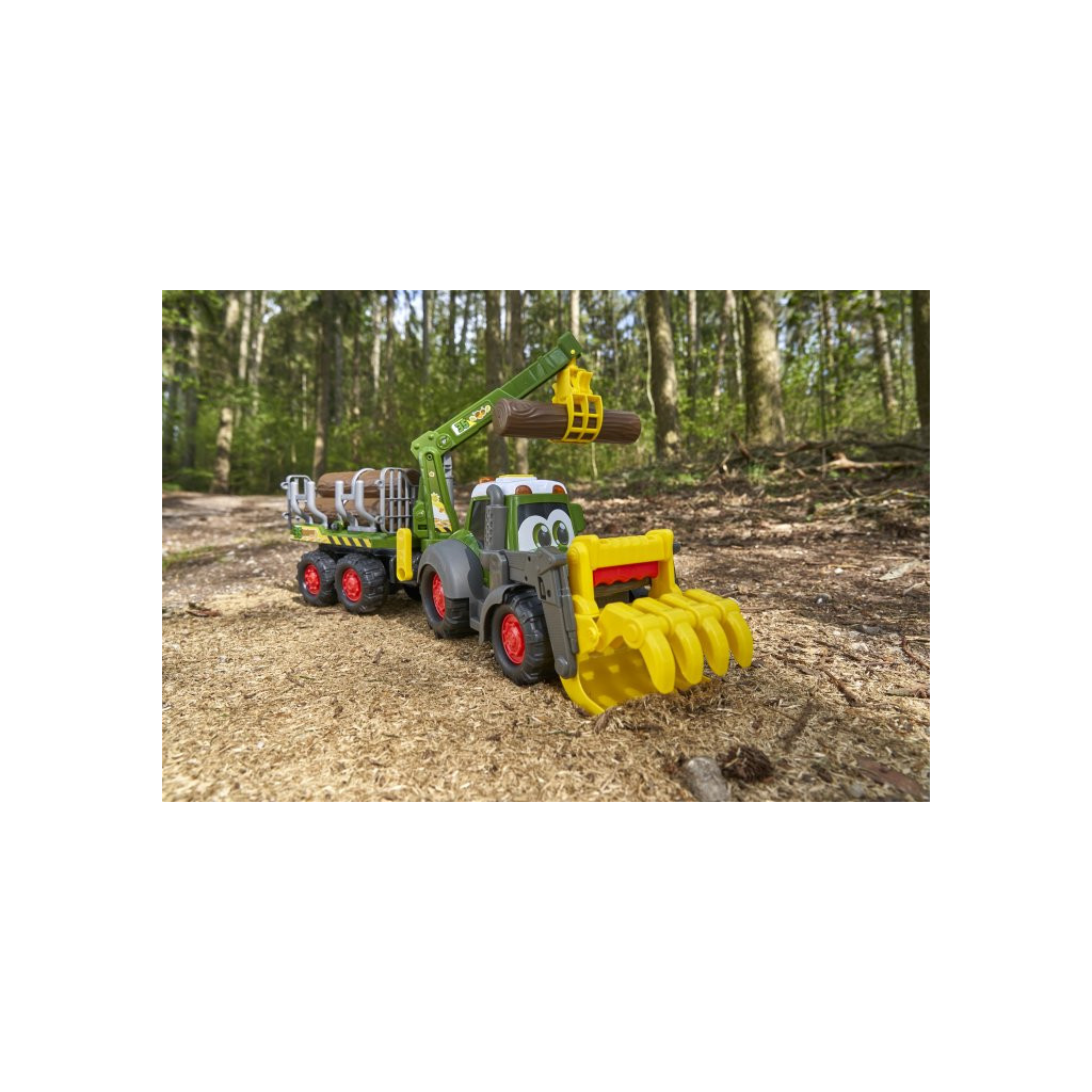 Спецтехніка Dickie Toys Трактор лісника АВС "Фендт" з краном, зі звук. та світл. ефектами, 65 см (4119001) - зображення 12