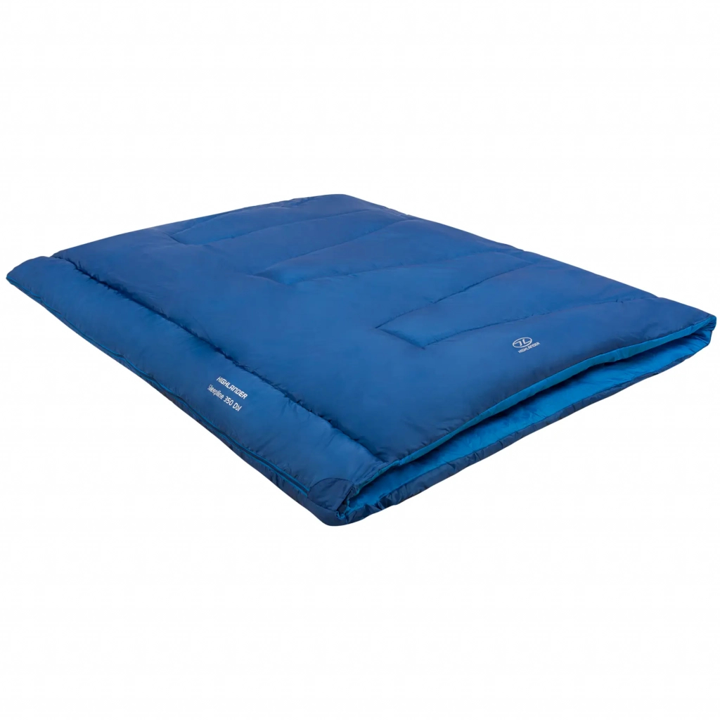 Спальний мішок Highlander Sleepline 350 Double +3C Deep Blue Left (925873) - зображення 1