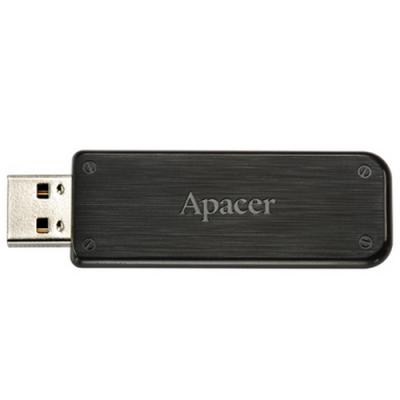 USB флеш накопичувач Apacer 64GB AH325 Black RP USB 2.0 (AP64GAH325B-1) - зображення 2