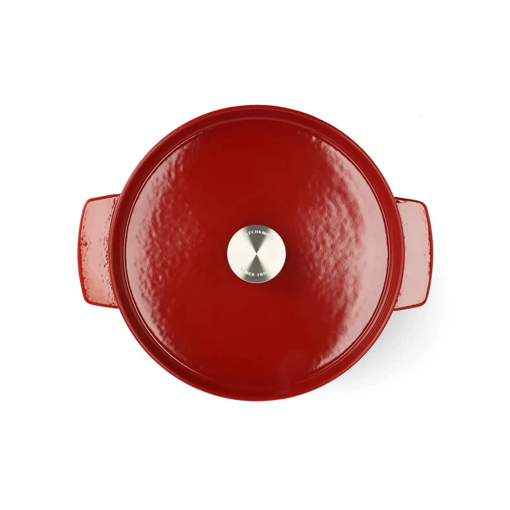 Каструля KitchenAid чавунна з кришкою 5,2 л Червона (CC006060-001) - зображення 2