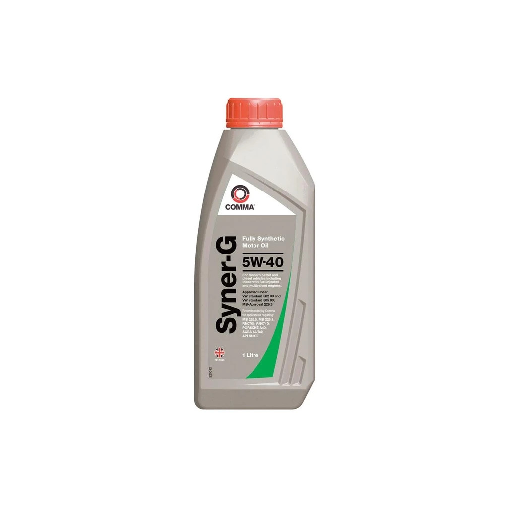 Моторна олива Comma SYNER-G 5W-40-1л (SYN1L) - зображення 1