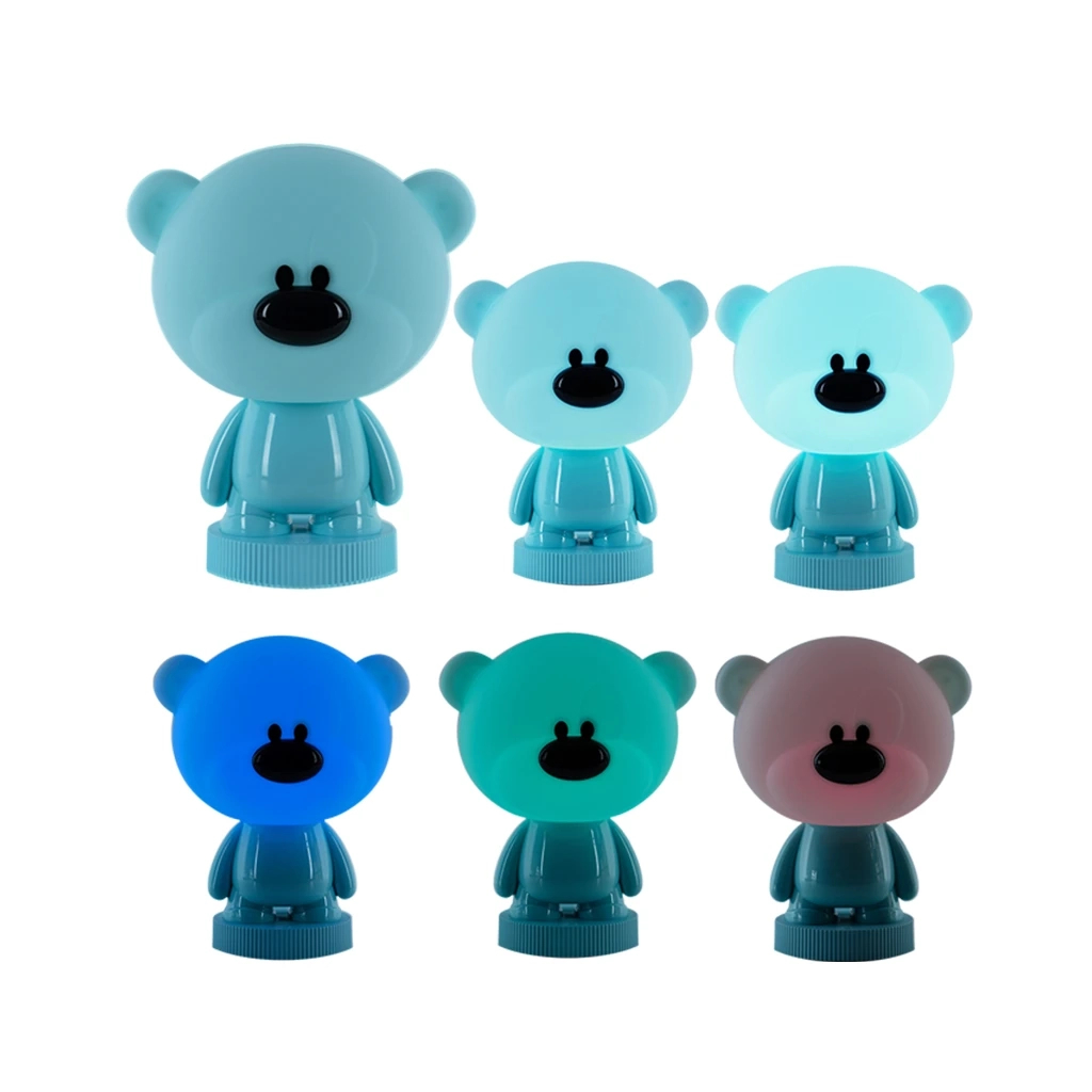 Нічник Kite Світильник LED з акумулятором Bear, блакитний (K24-490-2-3) - зображення 4