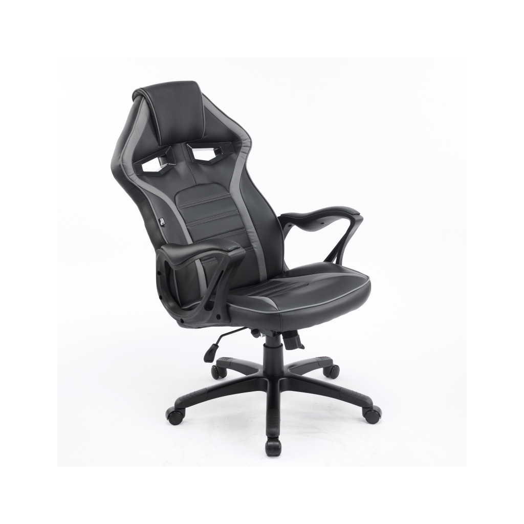 Крісло ігрове Special4You Game black/grey (E7429) - зображення 5