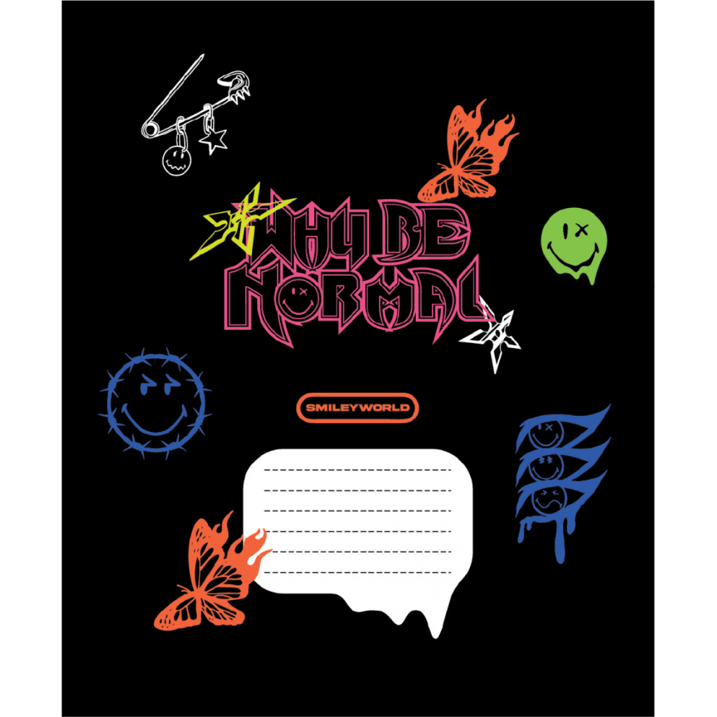 Зошит Yes Smiley World Anime А5 60 аркушів лінія (767657) - зображення 2