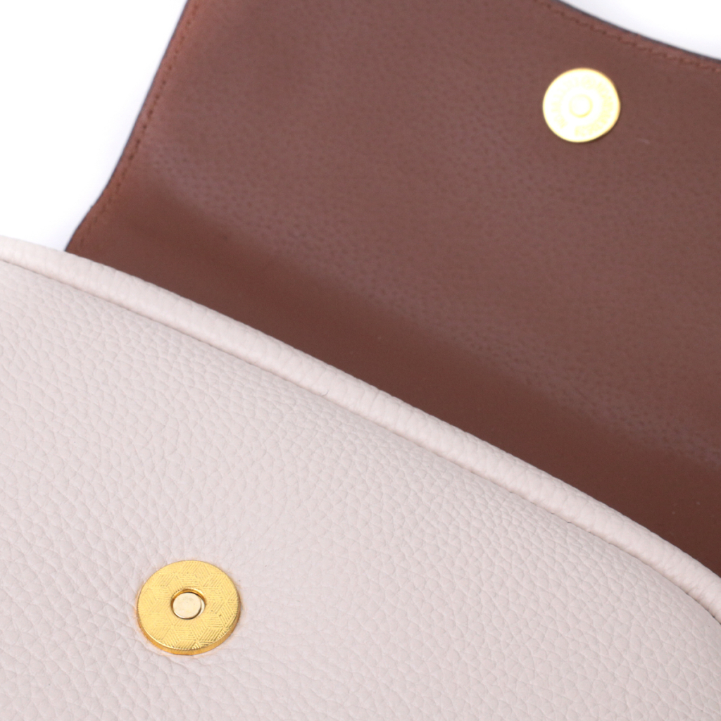 Сумка Vintage Жіноча з клапаном з натуральної шкіри Біла (22431) - зображення 5