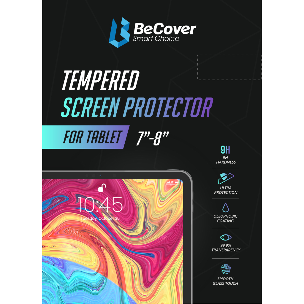 Скло захисне BeCover Samsung Galaxy Tab Active 3 SM-T570 / SM-T575 / SM-T577 (705559) - зображення 5