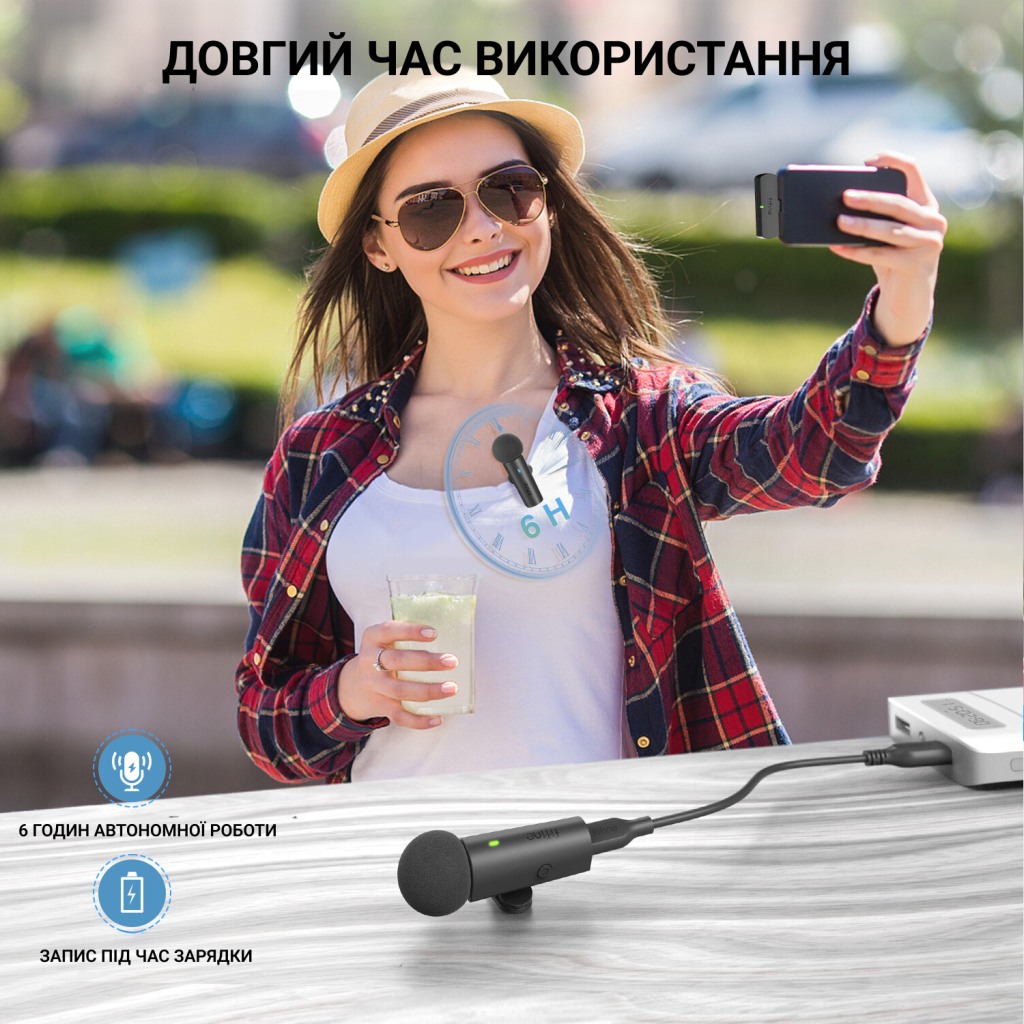 Мікрофон Fifine M8 Wireless (M8) - picture 9