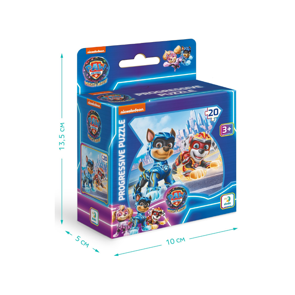 Пазл DoDo на 20 елементів Paw Patrol. Гонщик і Маршал (200469) - зображення 5