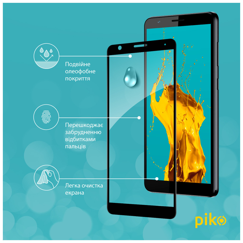 Скло захисне Piko Full Glue ZTE Blade A31 Plus (1283126523120) - зображення 5