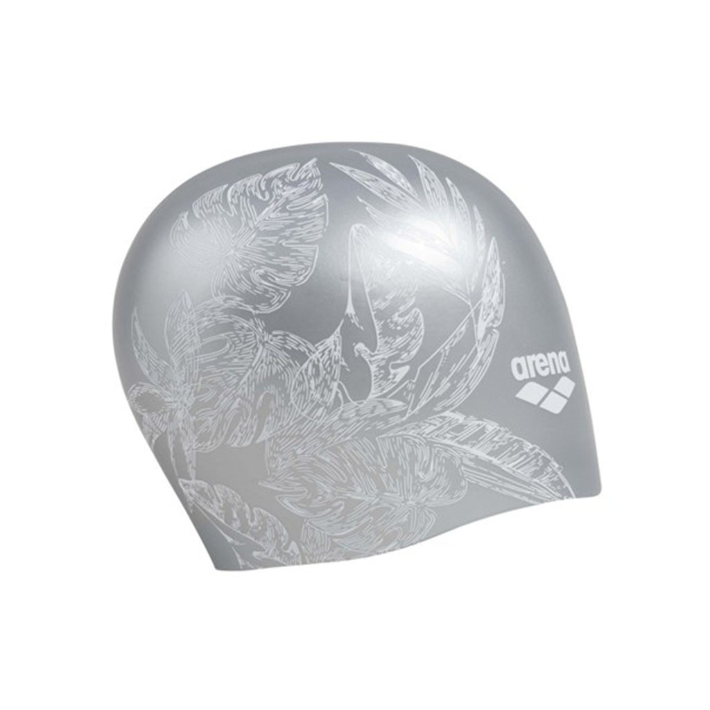 Шапка для плавання Arena Sirene 91440-209 сріблястий Жін OSFM (3468336600467) - зображення 1