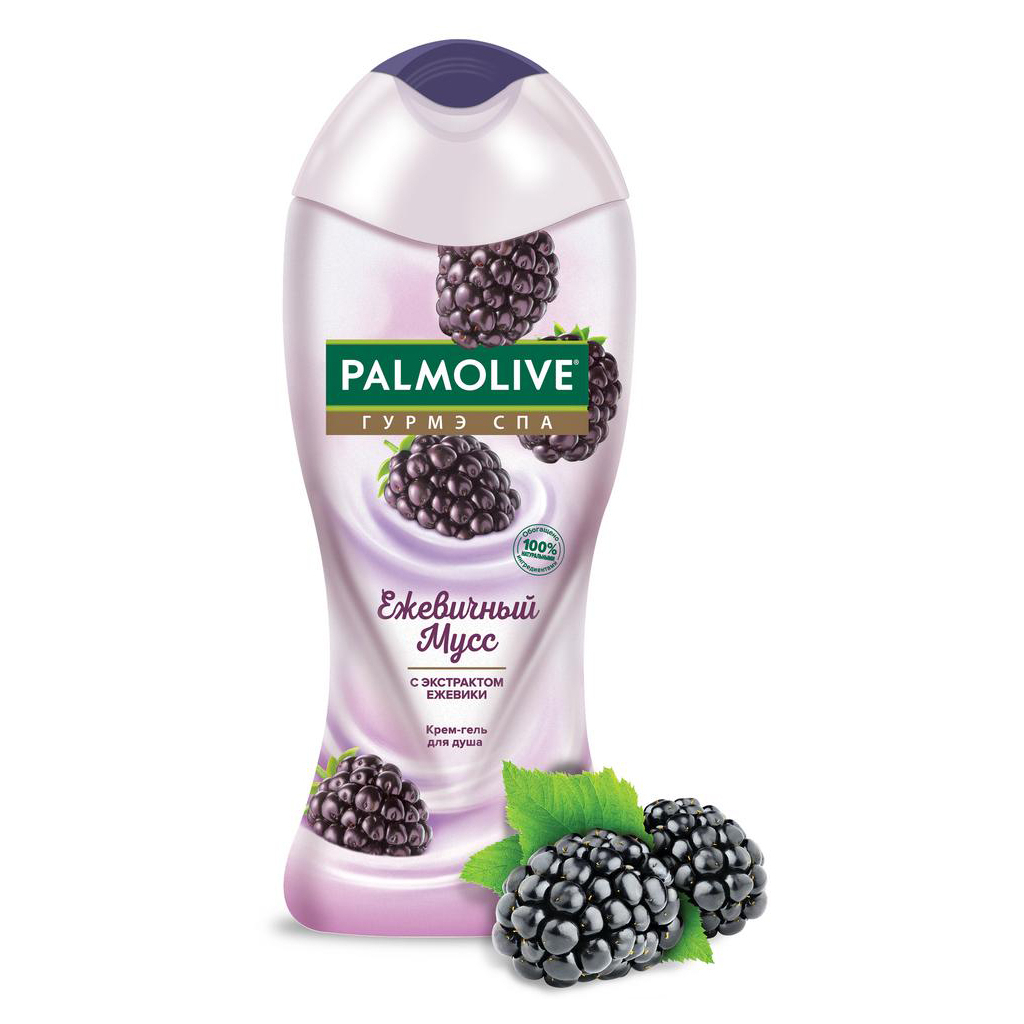 Гель для душу Palmolive Гурме Спа Ожиновий Мус 250 мл (8718951180369) - зображення 2