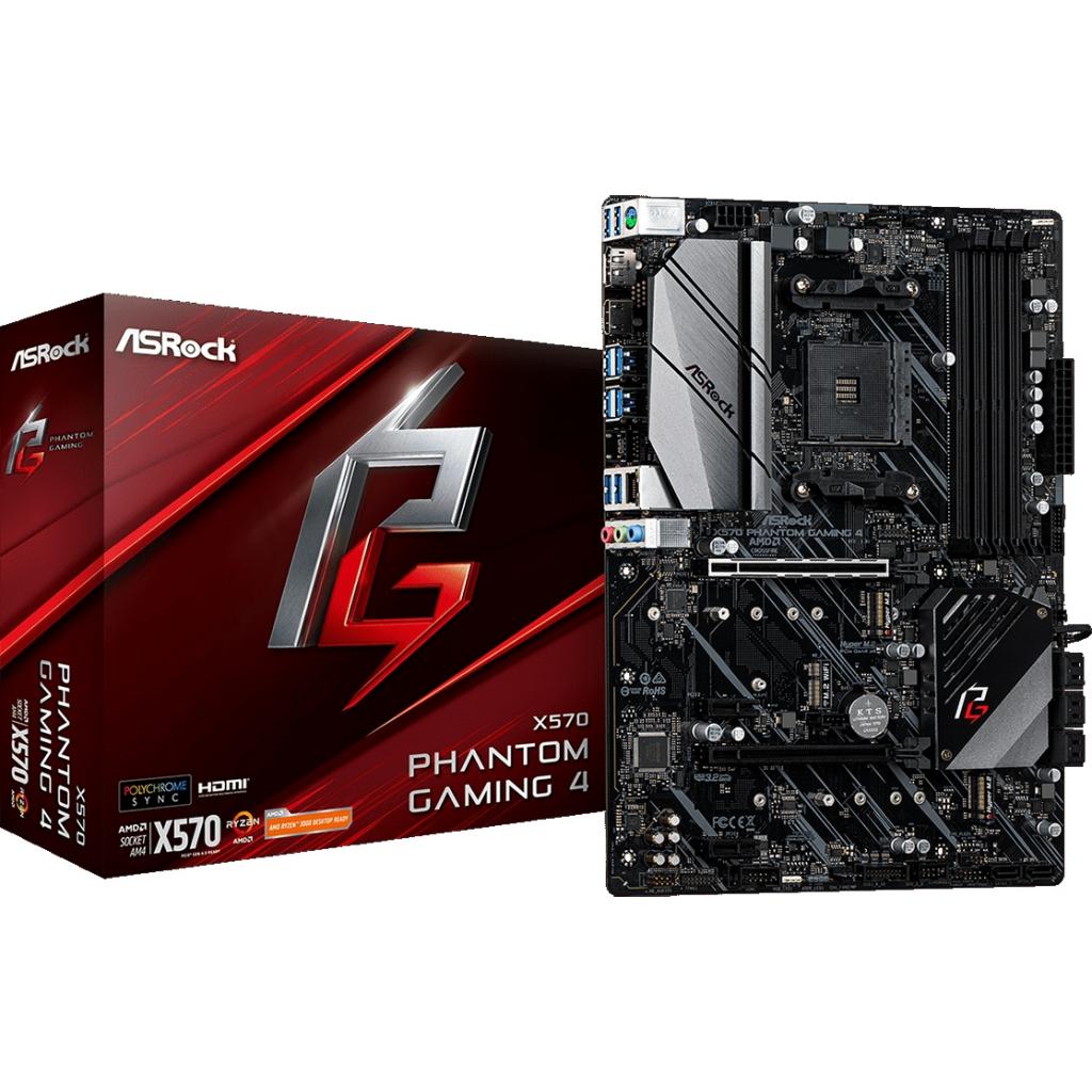 Материнська плата ASRock X570 PHANTOM GAMING 4 - зображення 1