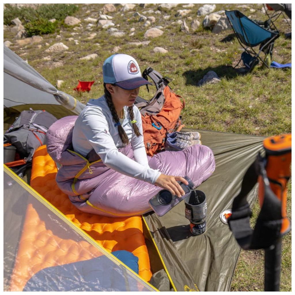 Спальний мішок Big Agnes Ws Greystone 20 (600 DownTek) Ws Regular elderberry - Right Zip (021.0208) - зображення 4