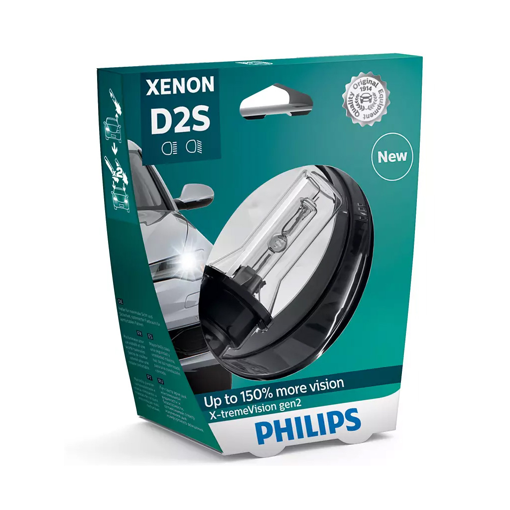 Автолампа Philips ксенонова (85122 XV2 S1) - зображення 2