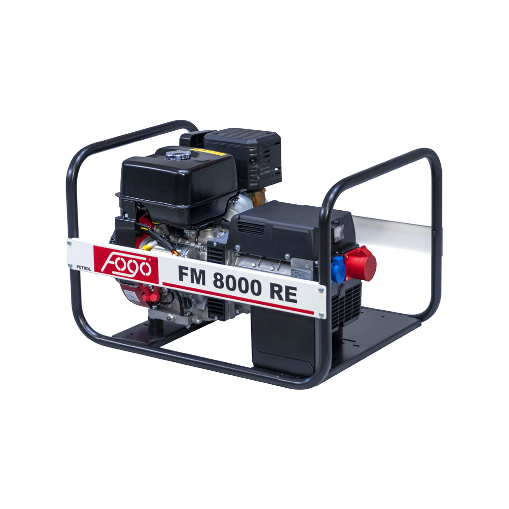 Генератор Fogo FM8000RE 3ф-7kWA/1ф-3,5kW, двиг.Mitsubishi, бак-6,2 л, ел.старт, стаб напруги (FM 8000 RE) - зображення 1