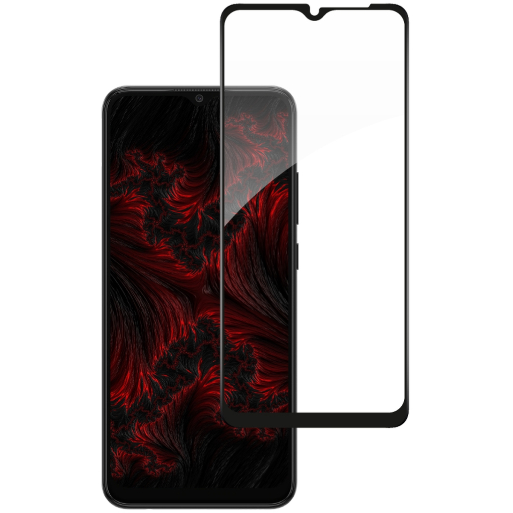 Скло захисне Intaleo Full Glue Samsung A03 Black (1283126521638) - зображення 2