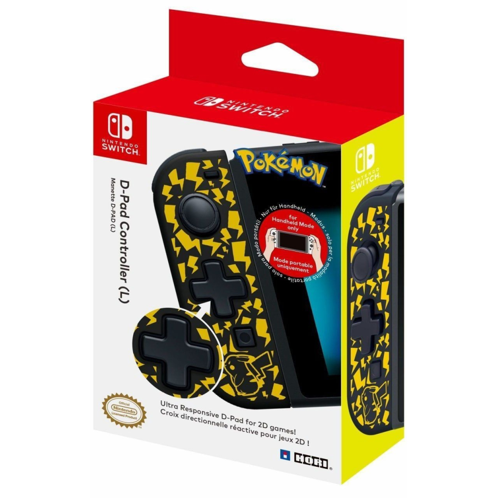 Геймпад Hori D-Pad Controller for Nintendo Switch (L) Pikachu (NSW-120E) - зображення 4