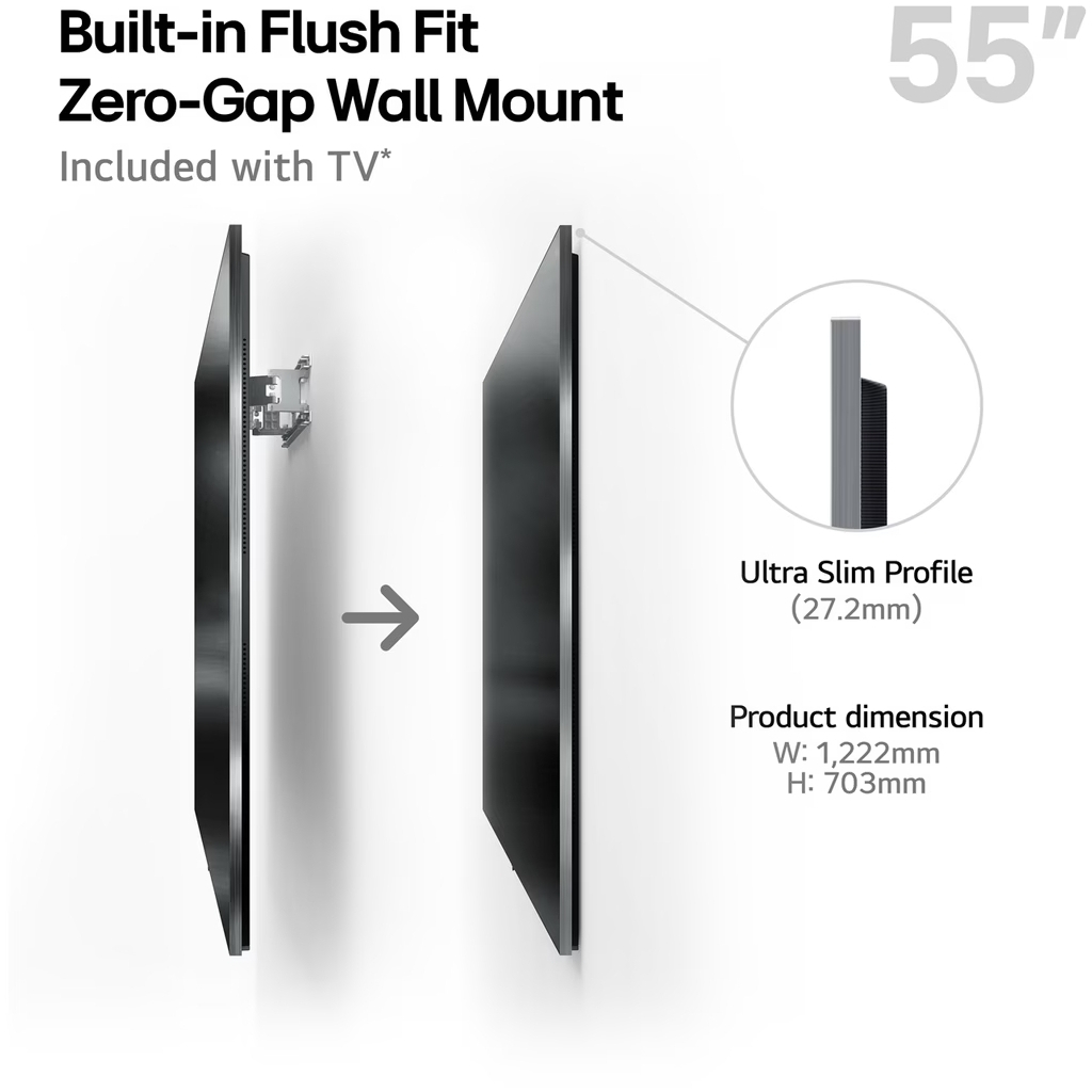 Телевізор LG OLED55G54LW - зображення 12