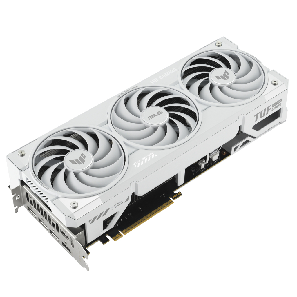 Відеокарта ASUS GeForce RTX5070 Ti 16GB TUF OC WHITE GAMING (TUF-RTX5070TI-O16G-WHITE-GAMING) - изображение 5