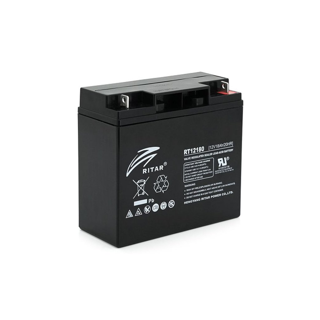 Батарея до ДБЖ Ritar 12V 18.0Ah (RT12180BL5) - зображення 1