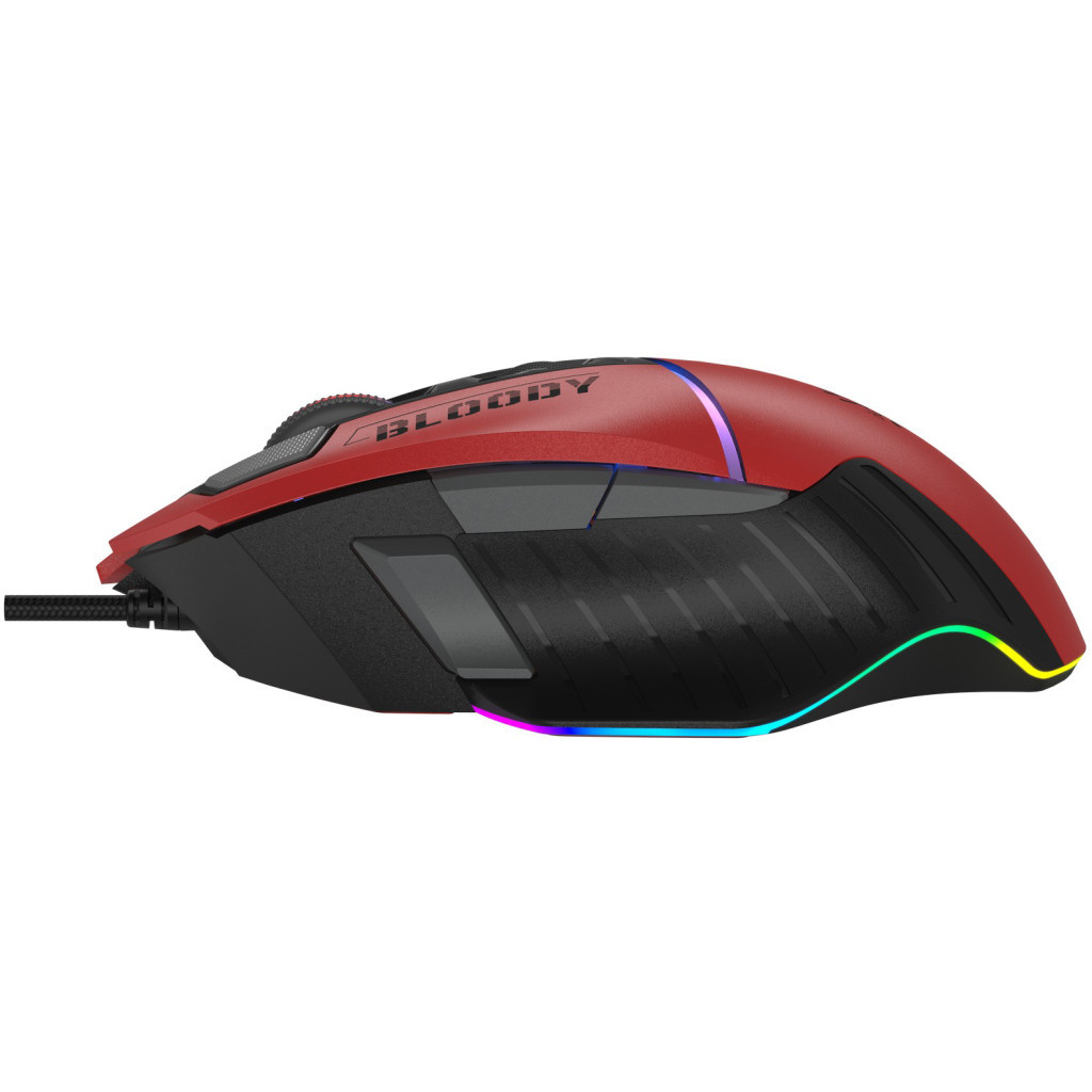 Мишка A4Tech Bloody W95 Max RGB Activated USB Sports Red (4711421985581) - зображення 7