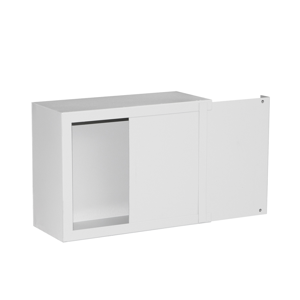 Шафа настінна Ipcom антивандальний ящик БК-400-1 з планкою К-3713 (ТЦБ-0015329) - зображення 2