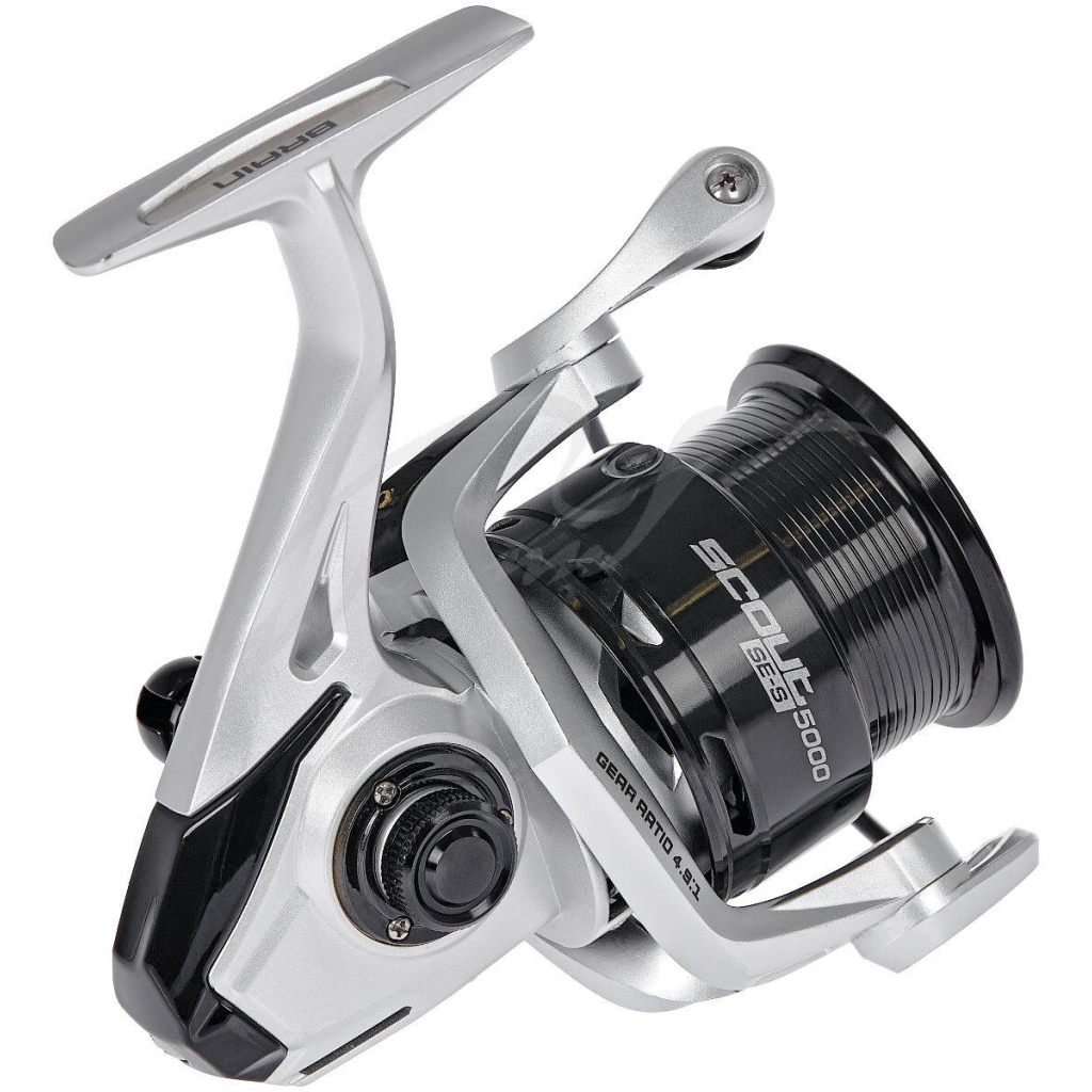 Котушка Brain Scout SE-S 6000S 8+1BB 4.91 Silver (1858.46.45) - зображення 3