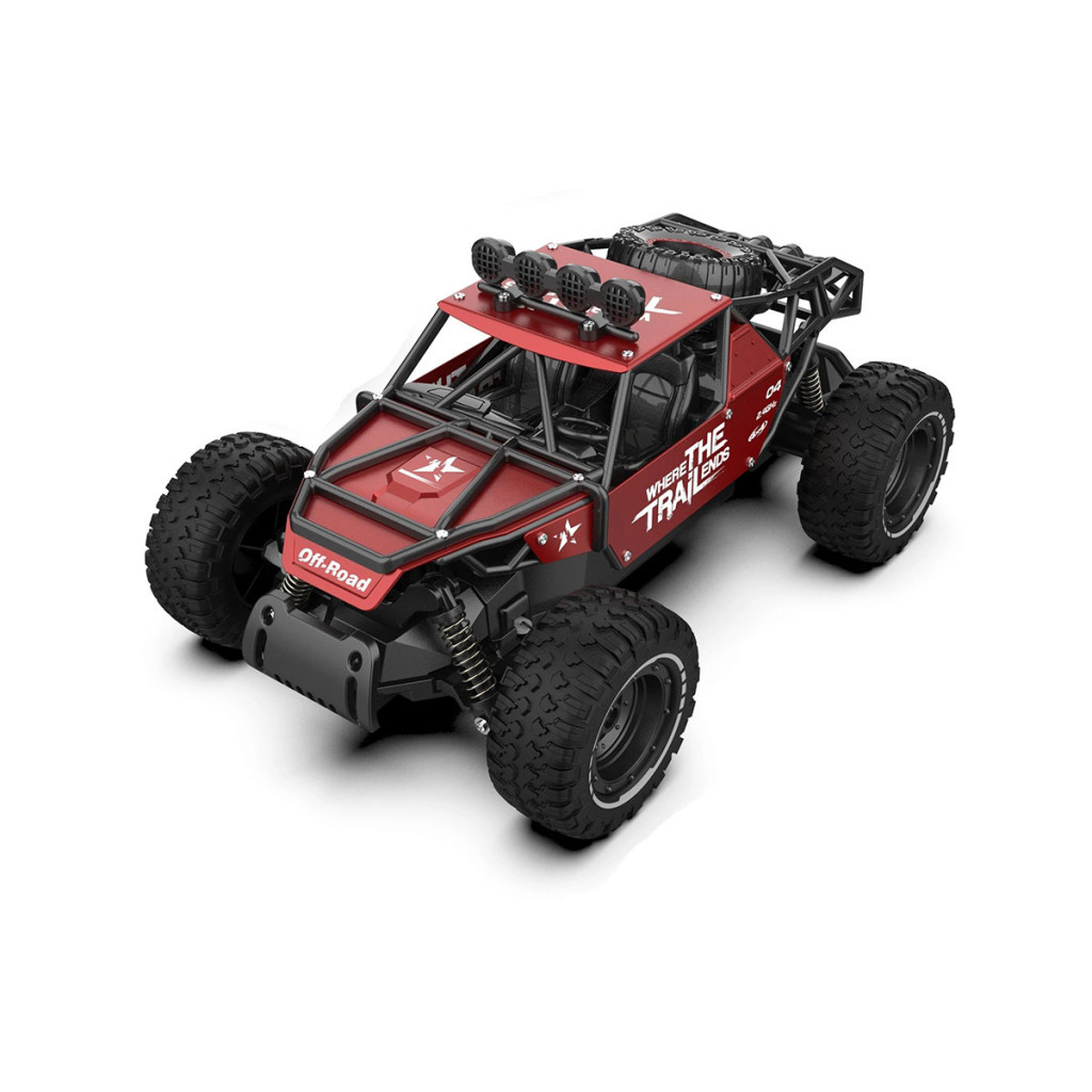 Радіокерована іграшка Sulong Toys OFF-ROAD CRAWLER - RACE (матовий червоний, метал. корпус, аккум.6V, 1:14) (SL-309RHMR) - зображення 1