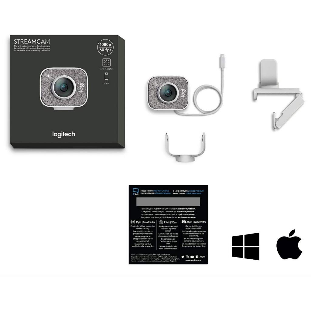 Веб-камера Logitech StreamCam White (960-001297) - зображення 10