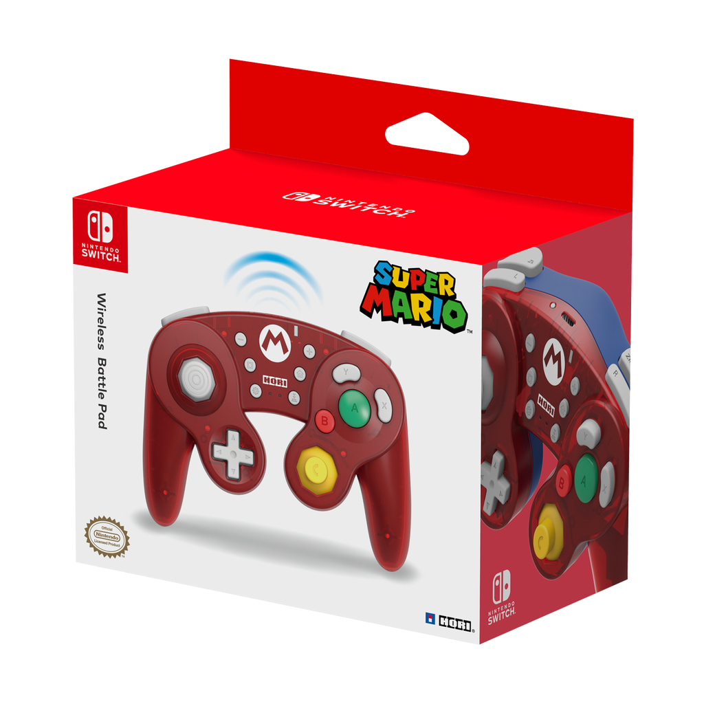 Геймпад Hori for Nintendo Switch Hori Wireless Battle Pad (Mario) (NSW-273U) - зображення 6