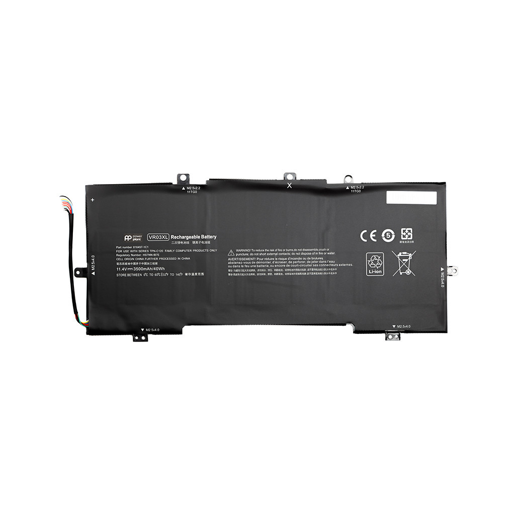 Акумулятор до ноутбука PowerPlant HP Envy 13-D (VR03XL) 11.4V 3500mAh (NB461714) - зображення 1