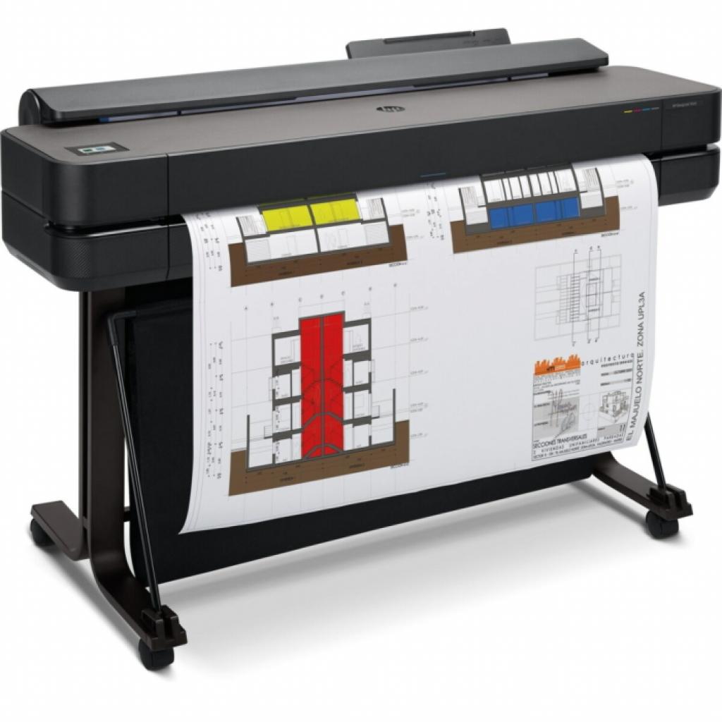 Плоттер HP DesignJet T650, 36'' c WiFi (5HB10D) - зображення 2