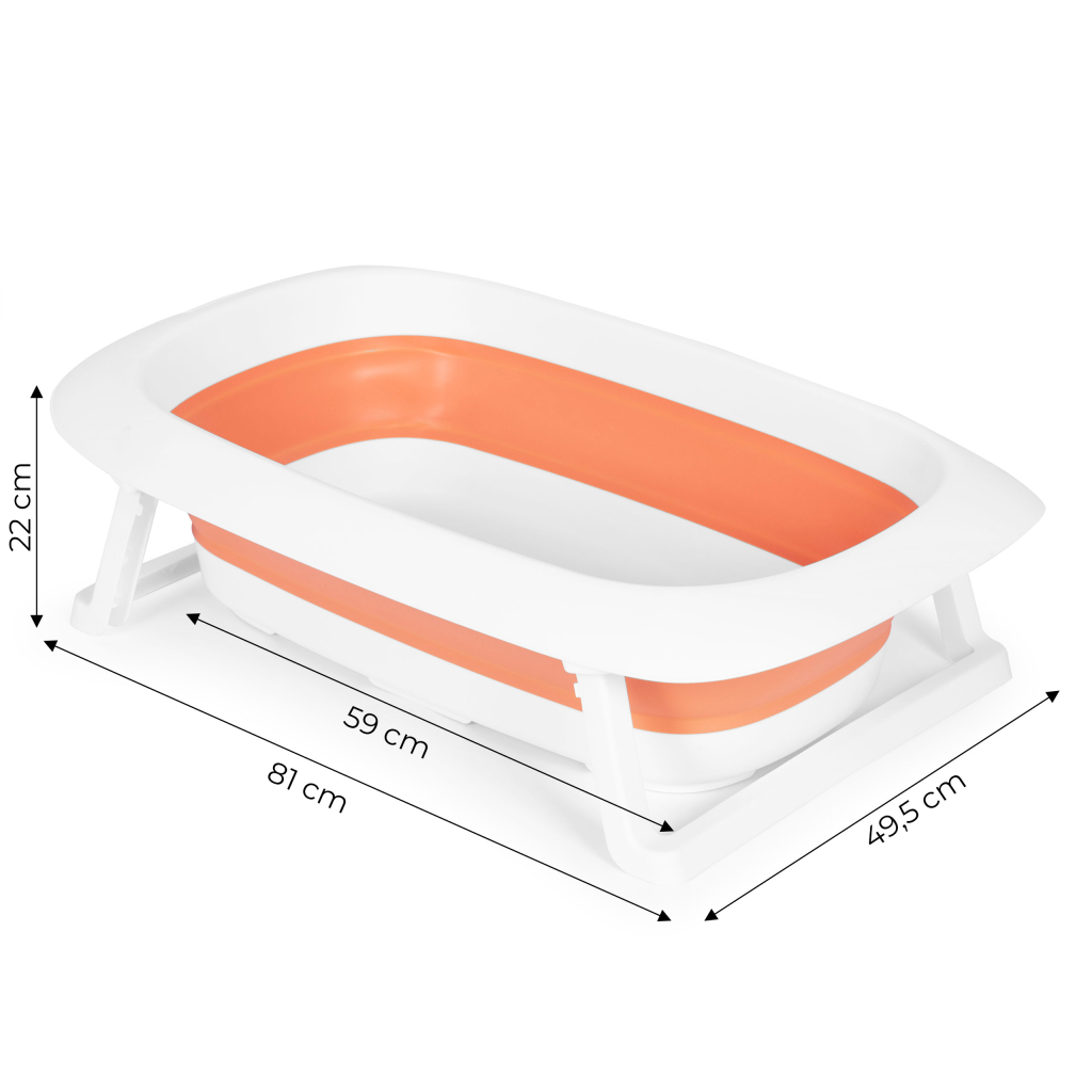 Ванночка Ecotoys CARE Orange (HA-B31 ORANGE) - зображення 10