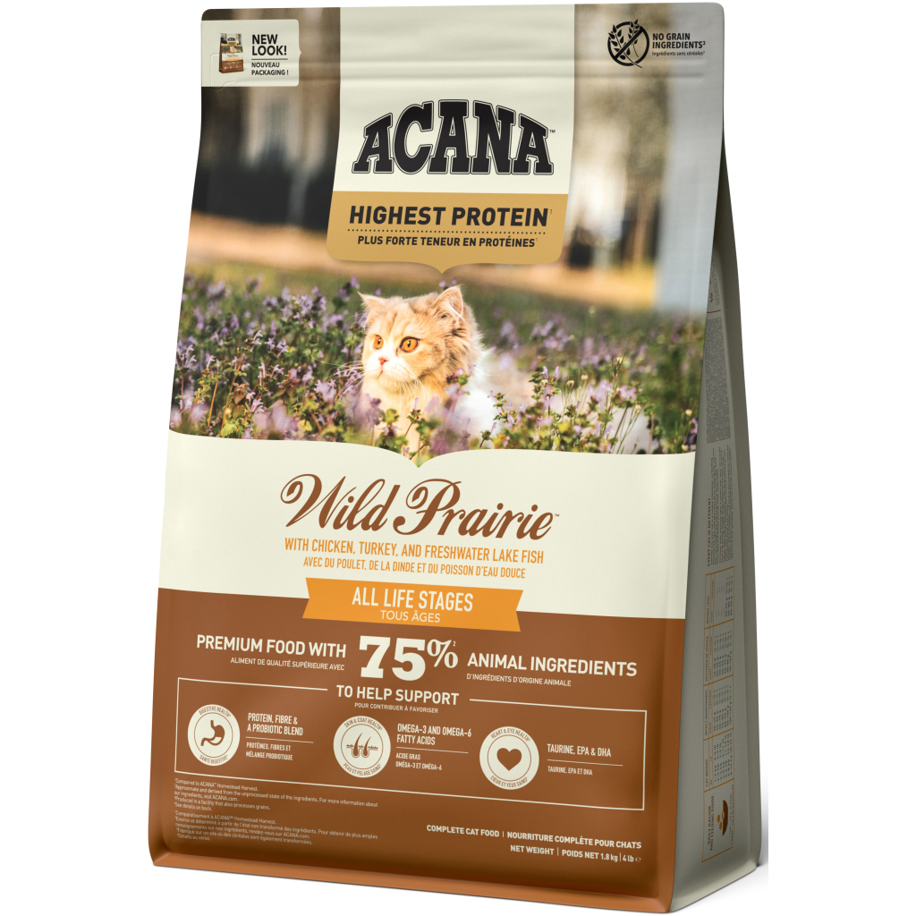 Сухий корм для кішок ACANA Wild Prairie Cat 1.8 кг (0064992714574) - зображення 1