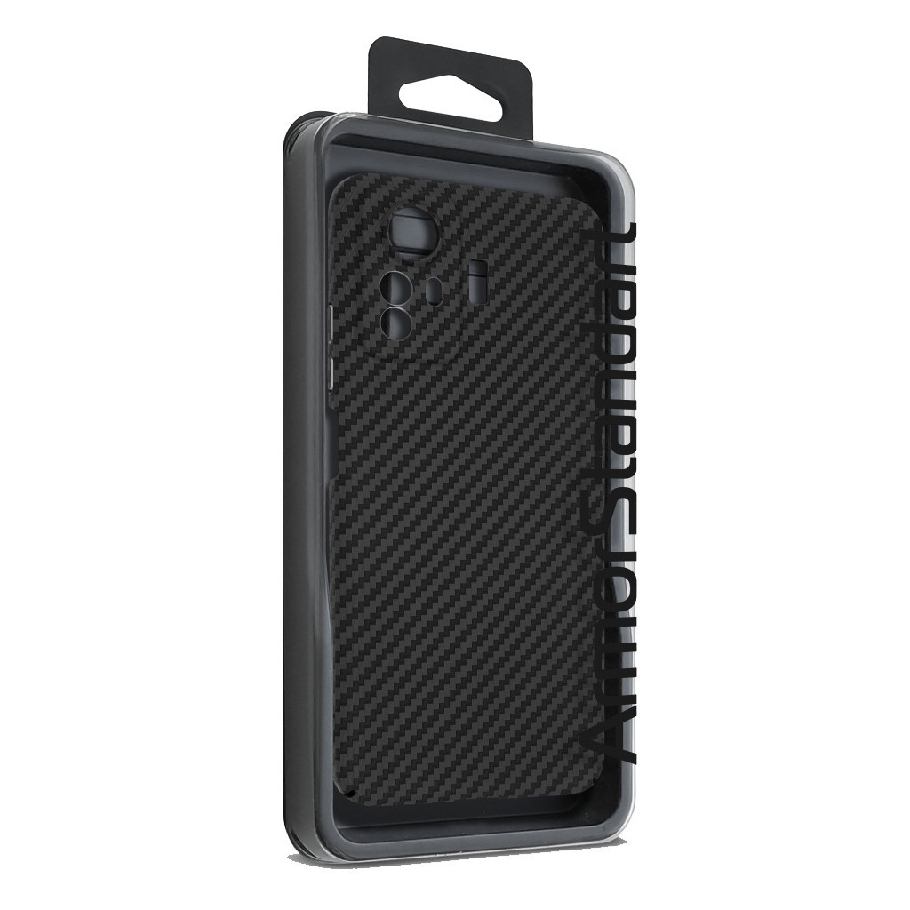 Чохол до мобільного телефона Armorstandart LikeCarbon Xiaomi Redmi Note 12S 4G Black (ARM71949) - зображення 3